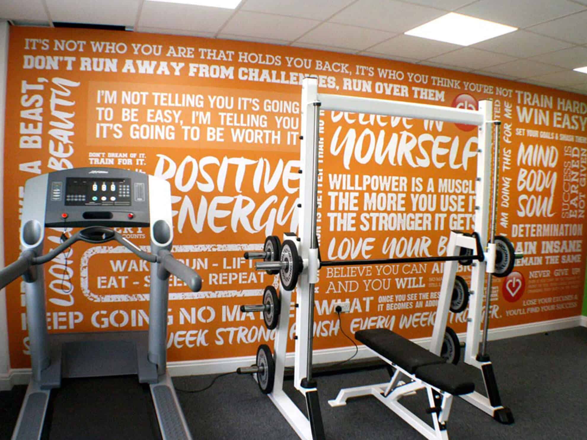 Office gym fitness quotes wallpaper